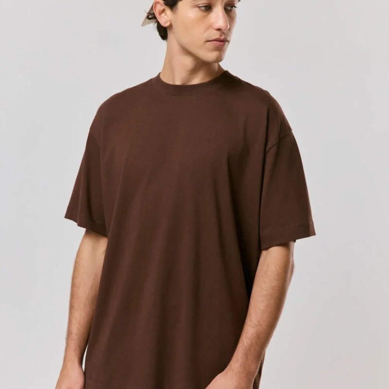 Camiseta Oversized De Manga Curta