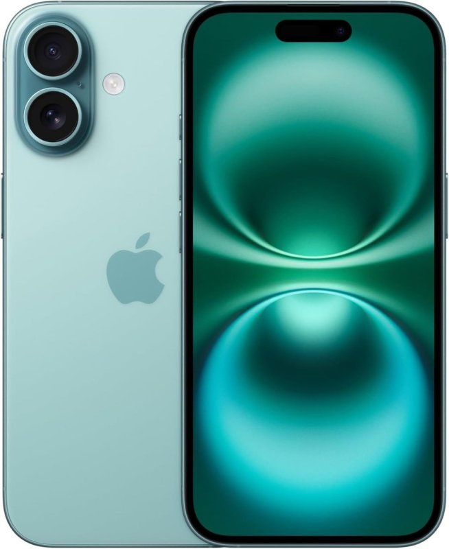 Apple iPhone 16 512GB - Tela OLED - Verde-Acizentado
