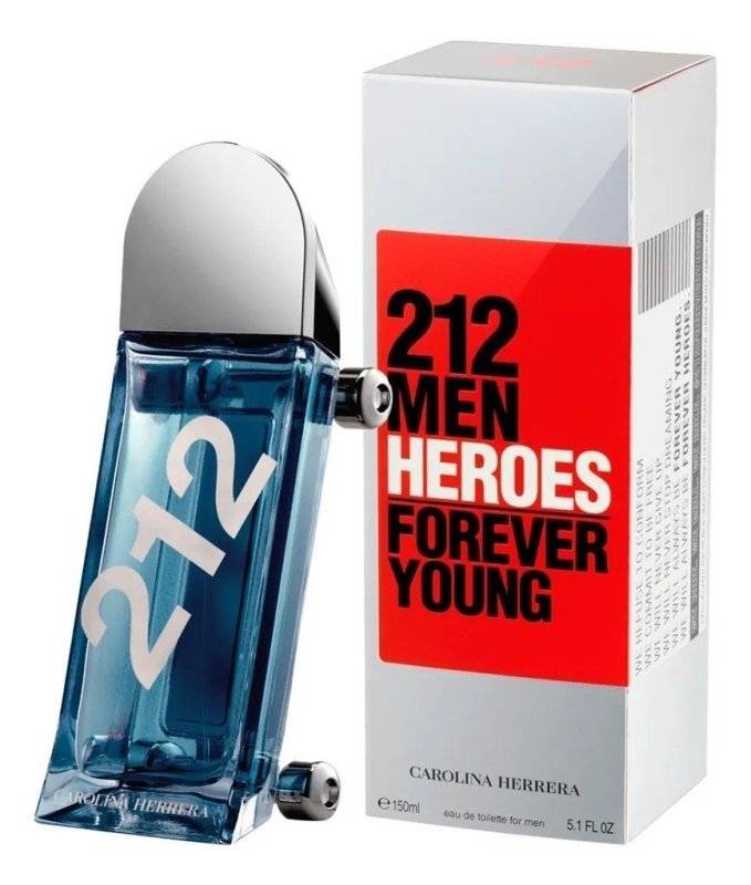 Perfume Carolina Herrera 212 Men Heroes Eau de Toilette 150ml masculino