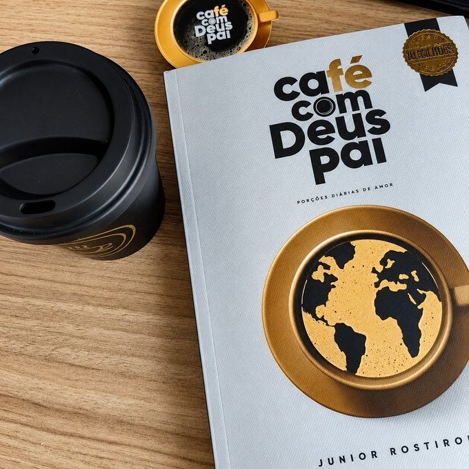 Café com Deus Pai 2026 + Mini Copo + Frete Grátis