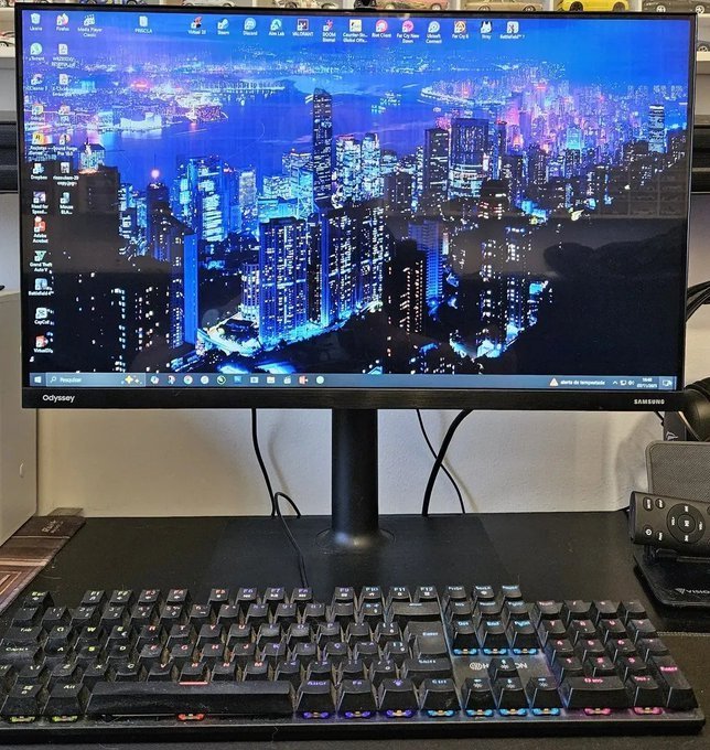 Monitor Gamer Samsung Odyssey G30 24" FHD 144Hz 1ms + Frete Grátis