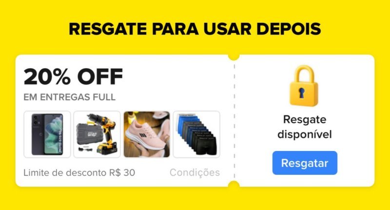 Cupom Mercado Livre 20% OFF
