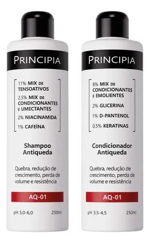 Kit Shampoo E Condicionador Antiqueda Aq-01