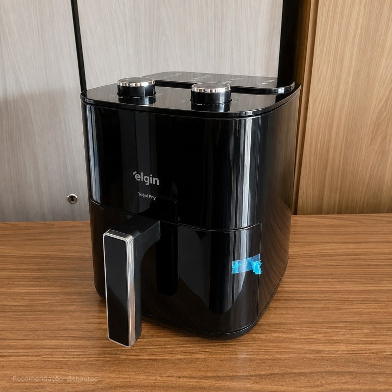Fritadeira Air Fryer Facilita Fry 3,5 litros Preta Elgin 110v