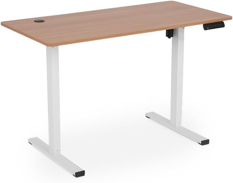 DT3 F10 Mesa com Regulagem de Altura - Função Memória - Sistema Anticolisão - Oak