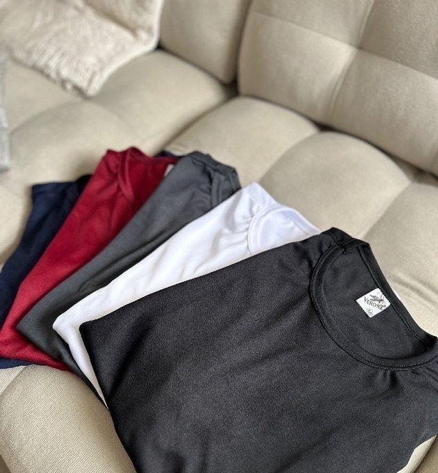 Kit 5 Camisetas Básicas Masculina Dry Fit Lisa Tradicional com Frete Grátis