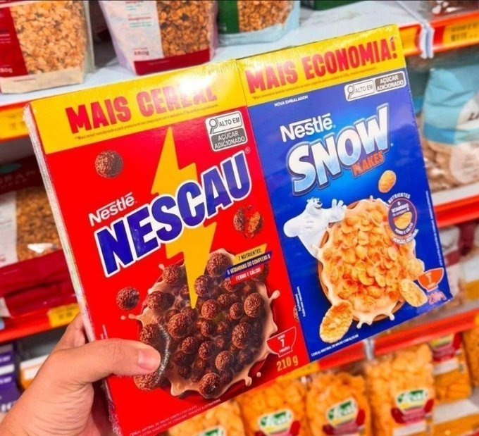 Kit Cereal Matinal Chocolate Nescau 210g + Snow Flakes 230g