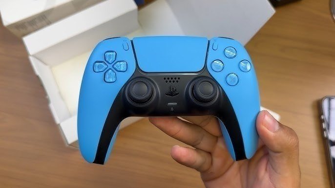 Controle Ps5 Azul Sem Fio Sony Playstation Dualsense + Frete Grátis