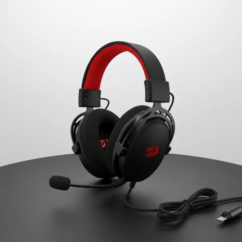 Headset Gamer Redragon Cragblade H541, Drivers De 53mm