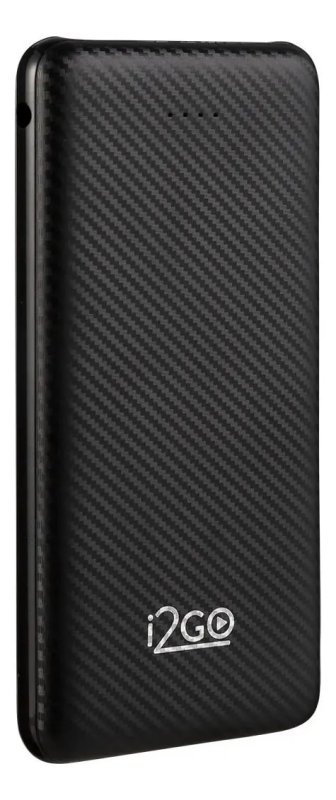 I2go Power Bank 10000mah - Carregador Portátil - Preto