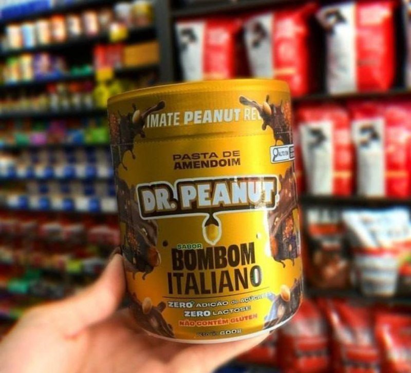 Pasta de Amendoim Dr. Peanut 600g Bombom Italiano