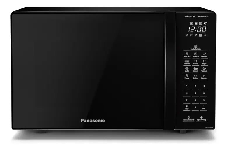 Panasonic NN-ST66NBRU Black Glass - 34L - Microondas
