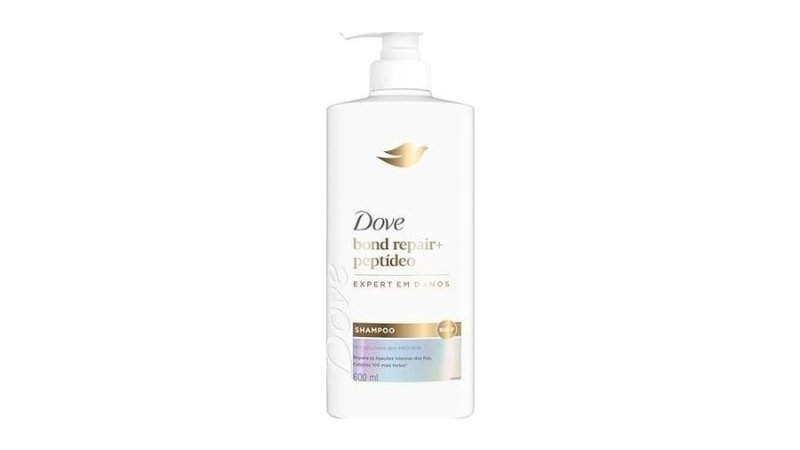 Dove Shampoo Bond Intense Repair + Peptídeo 600ml Pump