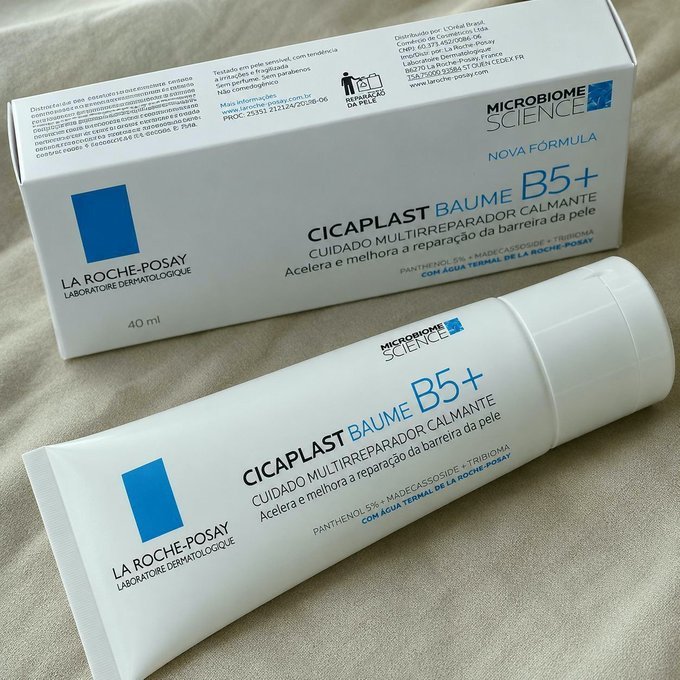 Creme Multirreparador Calmante Cicaplast Baume B5+ La Roche-Posay 40ml