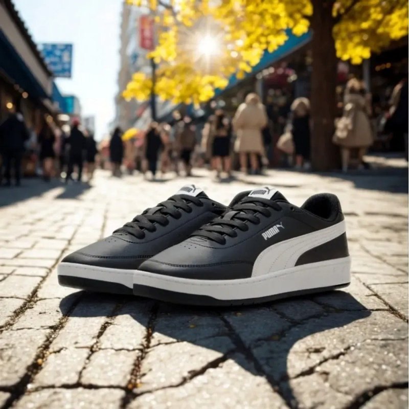 Tênis Puma Court Classic Clean Original Masculino Casual + Frete Grátis
