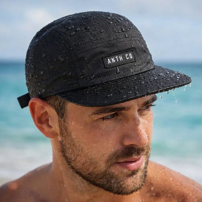 Boné Anth Co Aba Reta Water Five Panel Strapback Impermeável