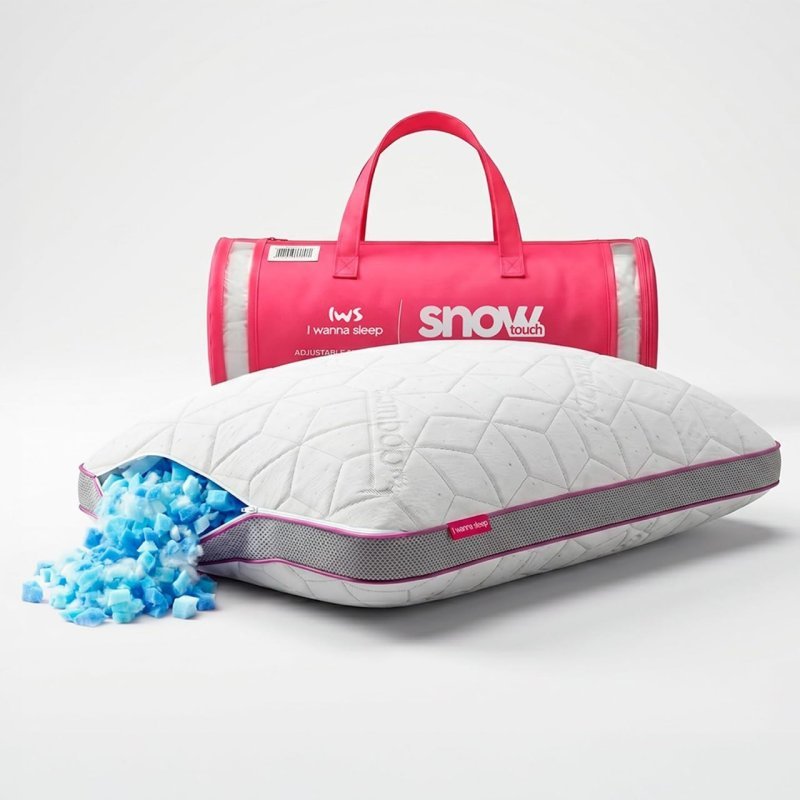Travesseiro Snow® I Wanna Sleep – Ajuste de Altura
