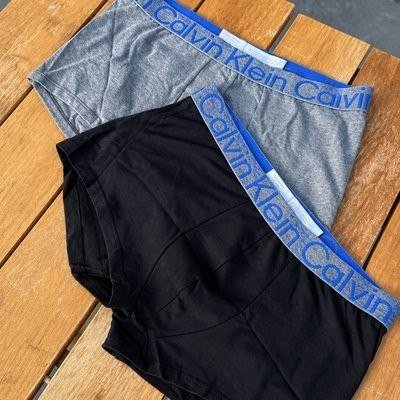 Kit 2 Cuecas Calvin Klein Ck Low Rise Trunk Cotton Masculina