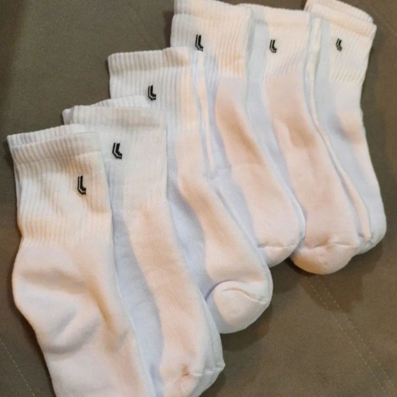6 Pares Meias Lupo Sport Cano Médio Alto Academia Original