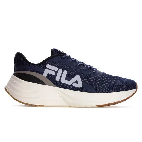 Tênis Fila Corrida Estável Amortecimento Caminhada Azul 41 Br