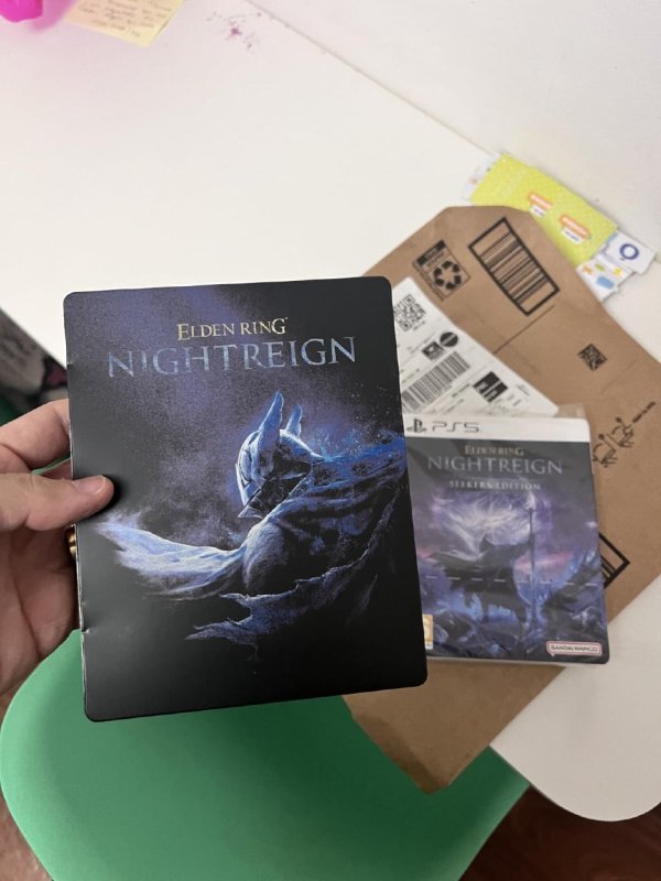 ANEL DE ELDER EDIÇÃO ESPECIAL - Elden Ring Nightreign Seekers Edition PS5