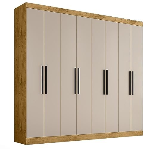 Guarda-roupa Casal 8 Portas 4 Gavetas Araplac