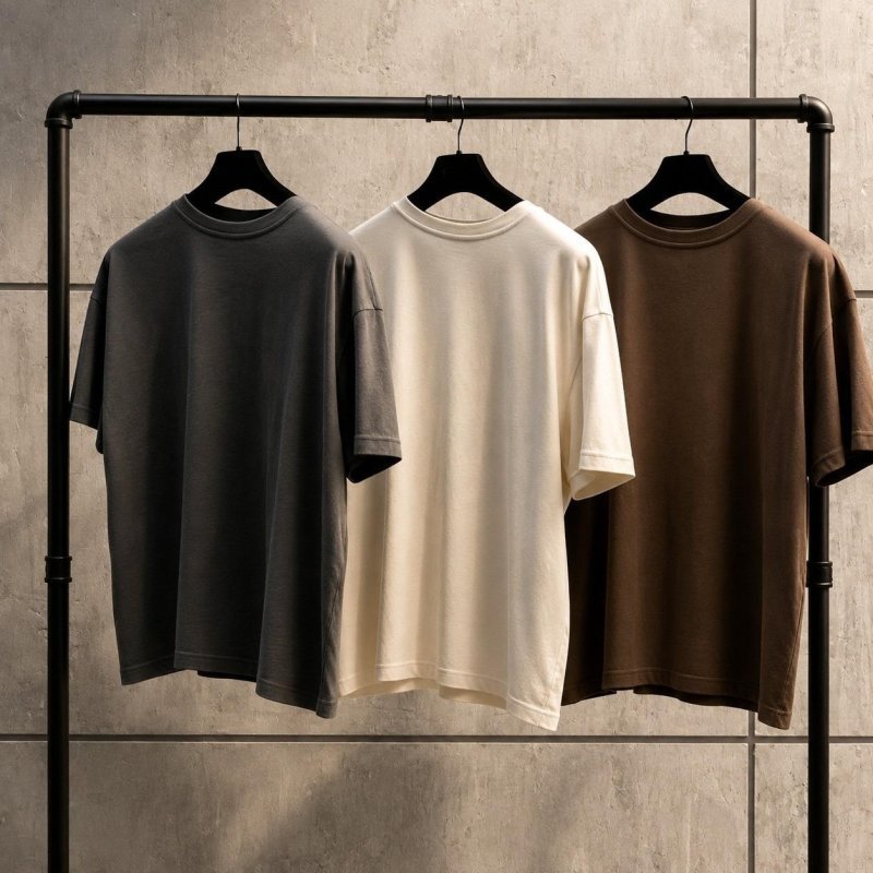 Kit Camisa Oversized Masculino Blusa Streetwear Algodão