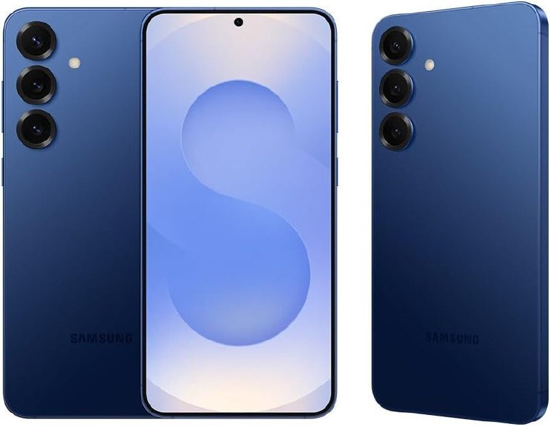 Celular Samsung Galaxy S25+ 5G, 512GB, 12GB RAM, Câmera Tripla de 50+12+10, Tela Grande de 6.7", Azul Marinho (Seminovo)