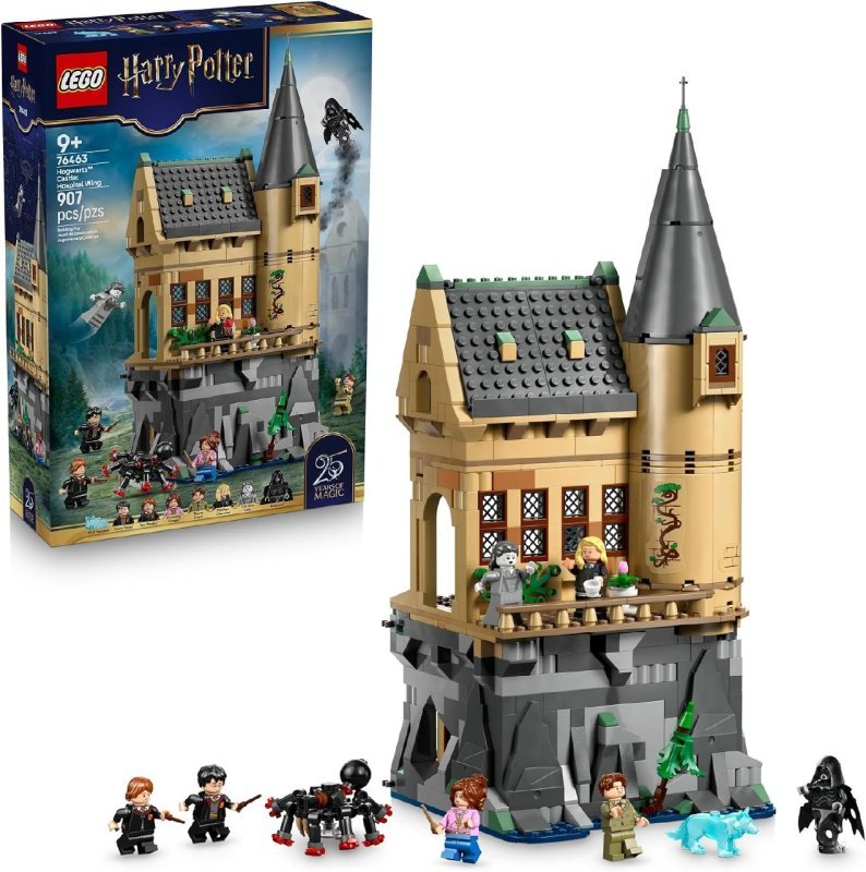 LEGO Harry Potter - O Castelo de Hogwarts: Ala do Hospital 76463 (907 Peças) + Frete Grátis