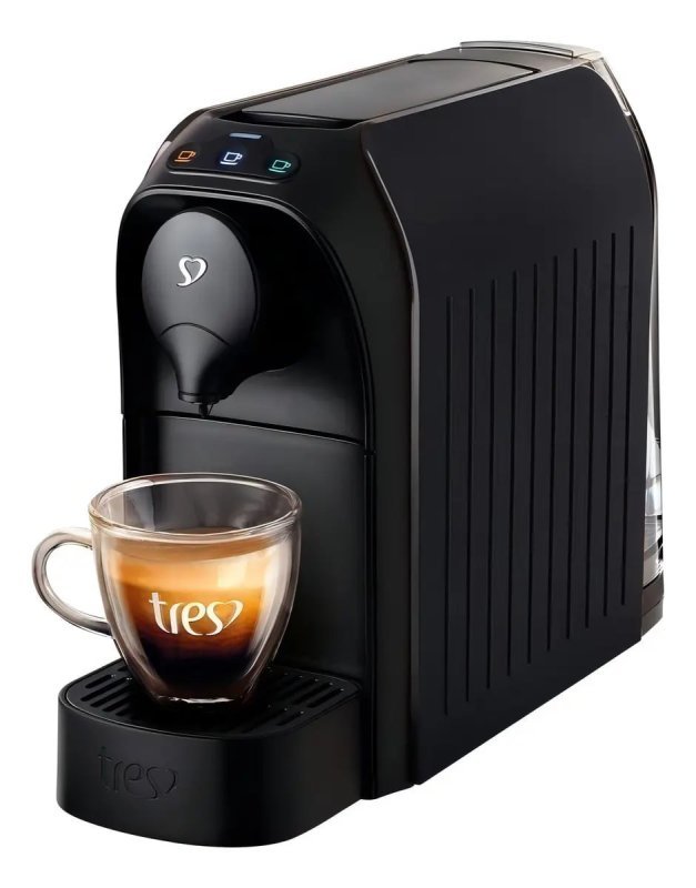 Cafeteira Passione Automática Multipressão Três Corações – Preto Brilhante