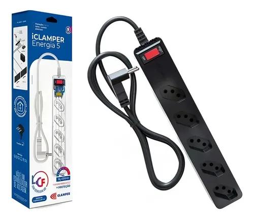 Filtro de Linha iCLAMPER 5 tomadas