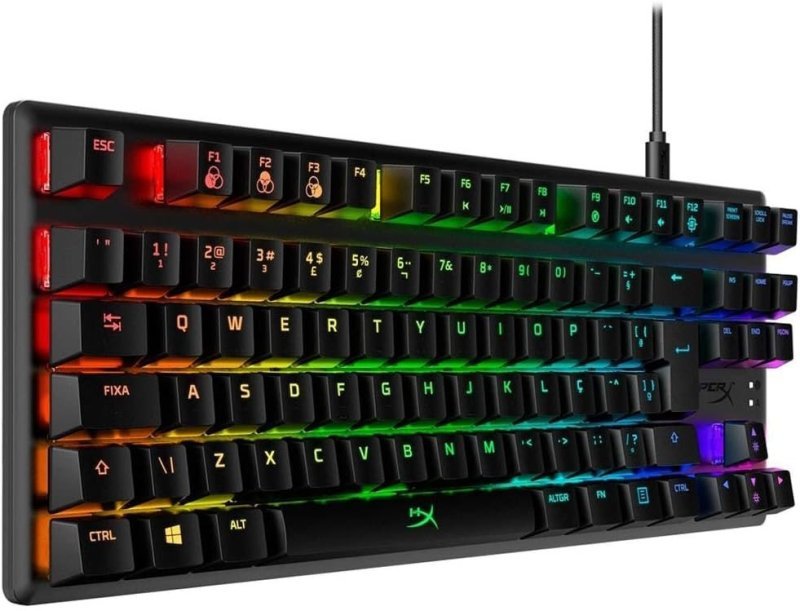HyperX Alloy Origins Core - Teclado Mecânico Gaming - Switch HX Red
