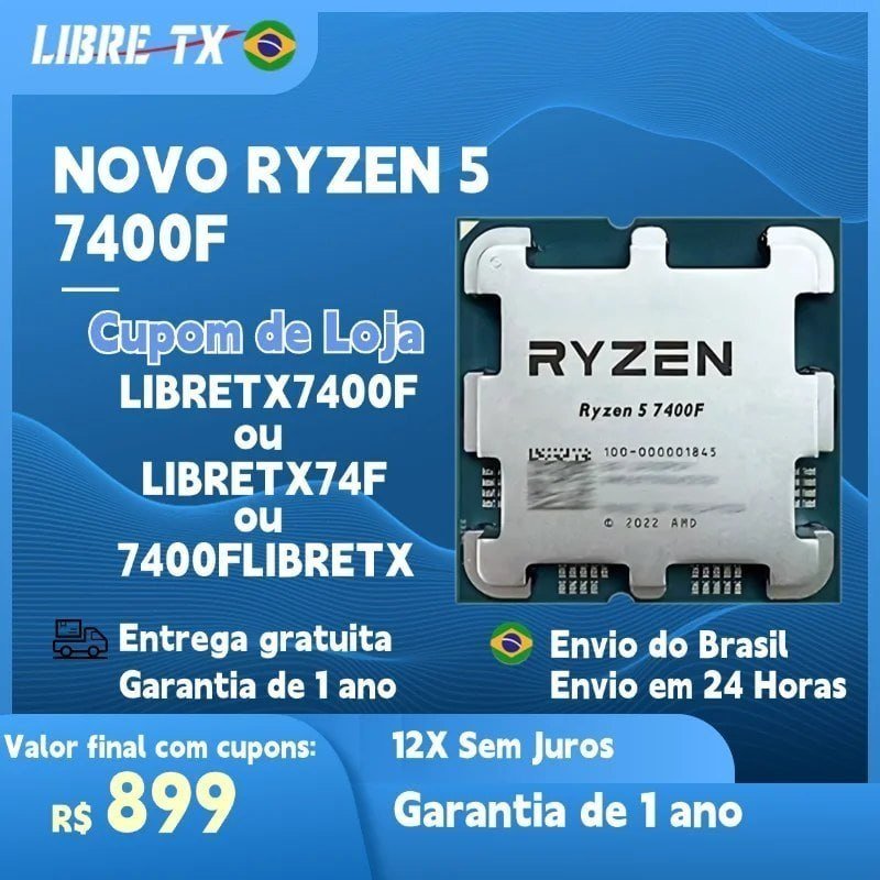 Ryzen 5 7400F AM5