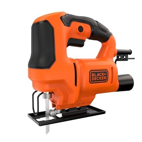 BLACK+DECKER Serra Tico Tico, Ferramenta Elétrica, Acompanha Lâmina para Madeira, Potência 400W, Modelo BES602, 220V