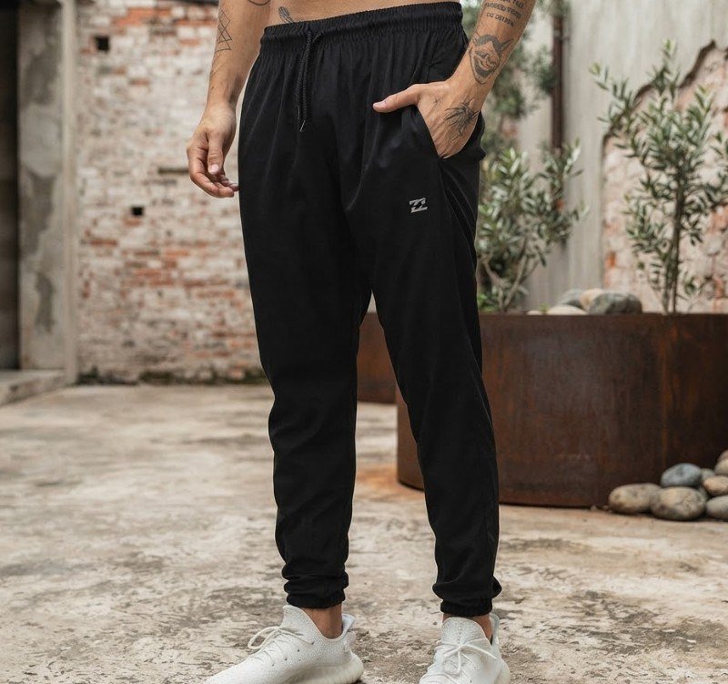 Calça Masculina Tactel Jogger Academia Esportiva Treino