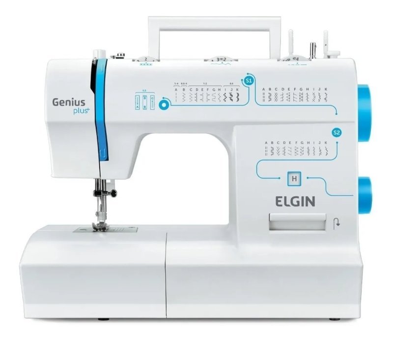 Elgin Genius Plus JX-4035 - Máquina de Costura - Branco