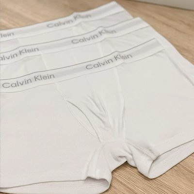 Kit 3 Cuecas Boxer Masculina Trunk Cotton Rib Calvin Klein