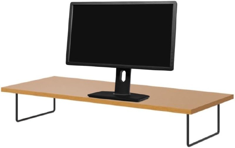 Suporte Base Monitor Pc Setup Gamer Apoio Para Mesa Elevado (Nature)