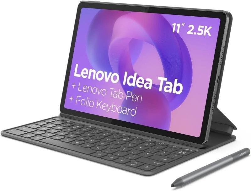 Lenovo Idea Tab - 256GB 8GB RAM - Tela 11" 2.5K 90Hz - Caneta e Capa