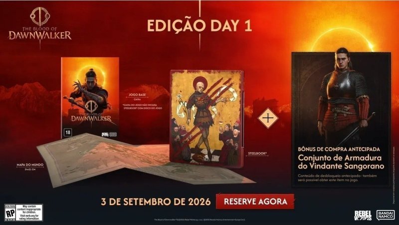 PRÉ-VENDA THE BLOOD OF DAWNWALKER STEELBOOK EDITION