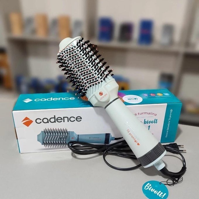 Escova Secadora Cadence 4 em 1 Bivolt