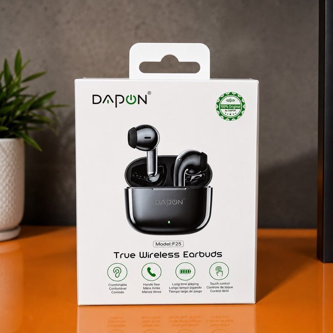 Fone De Ouvido Bluetooth Dapon F25 + Frete Grátis