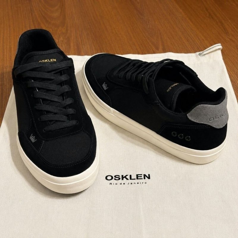 Tênis Masculino Drift Osklen Preto Liso (39 a 44)
