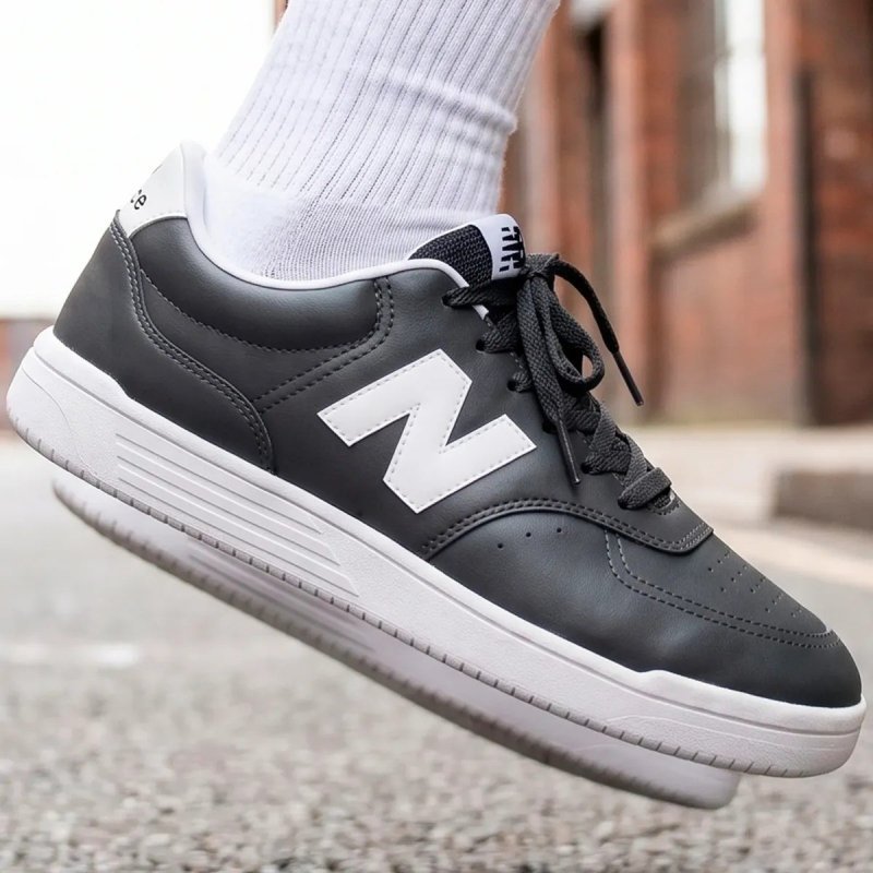 Tênis New Balance Bb80 Masculino Casual Urbano Elegante Preto/branco