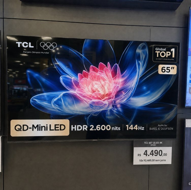 Smart Tv 65 Tcl 4k Uhd Qled 65t6c