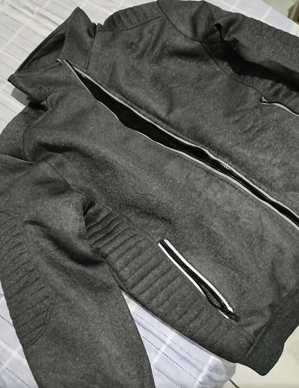 Jaqueta Casaco Masculina Forrada Pelinhos Frio Inverno Luxo Preto (P ao G)