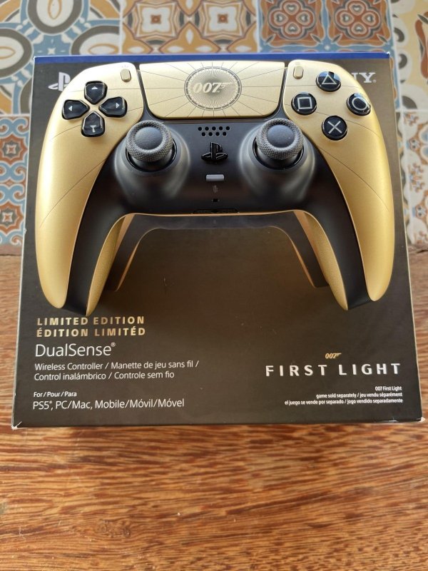 Controle Sem Fio PlayStation DualSense™ – Edição Limitada 007 First Light