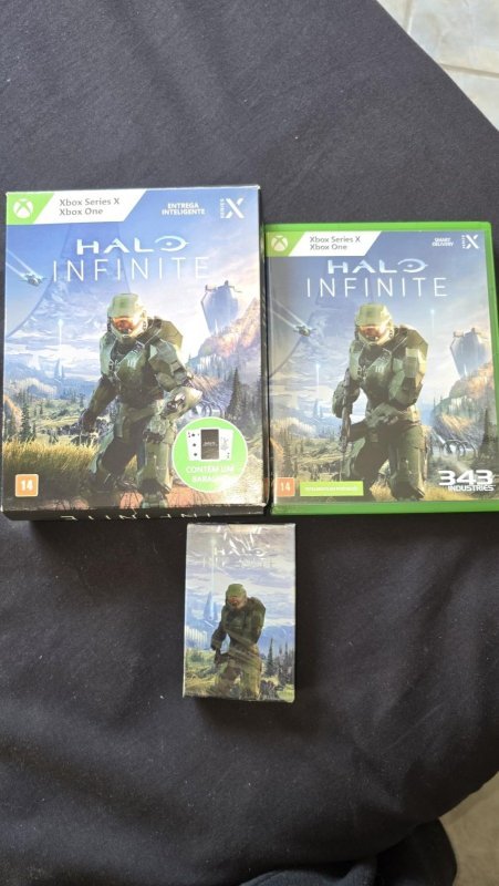 Halo Infinite para Xbox One e Xbox Series X Microsoft + Baralho Exclusivo + Frete Grátis