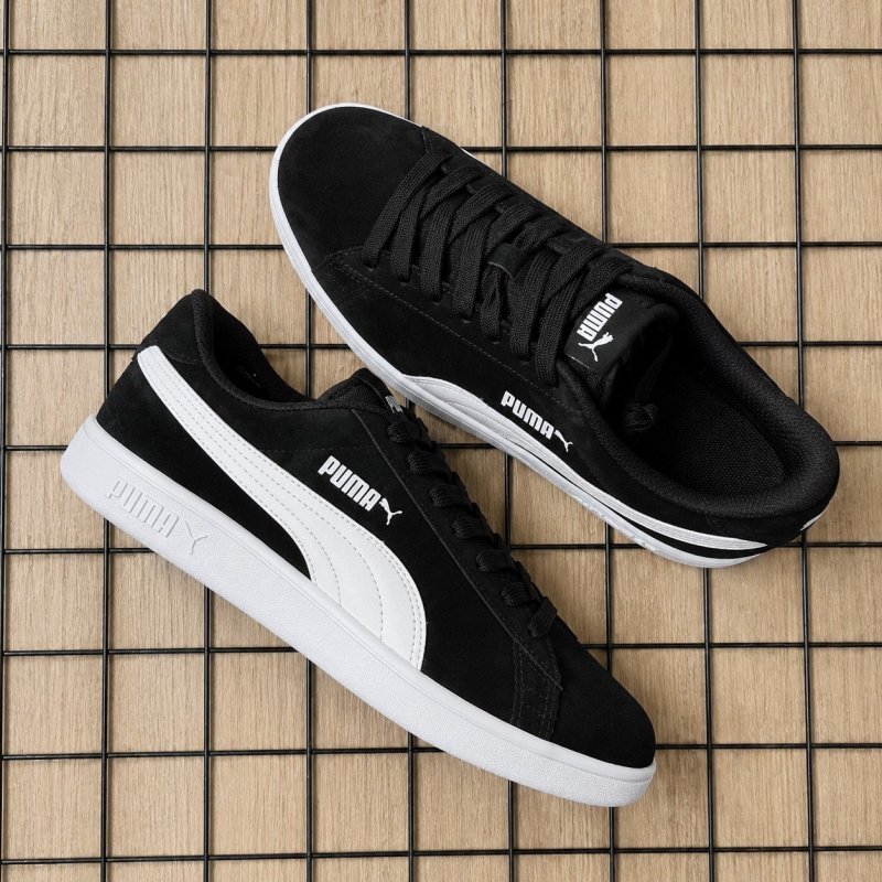 Tênis Masculino Smash V2 Bdp Puma Peacoat-tapioca-puma Team Gold-puma