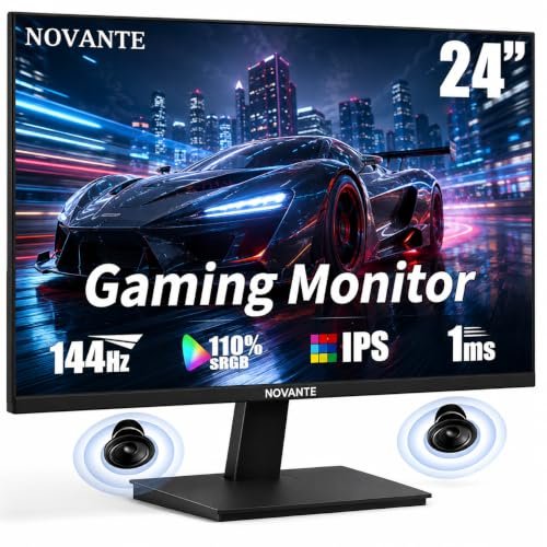 Monitor Gamer IPS 24 Polegadas, Full HD, 144Hz, 1ms, sRGB 99%